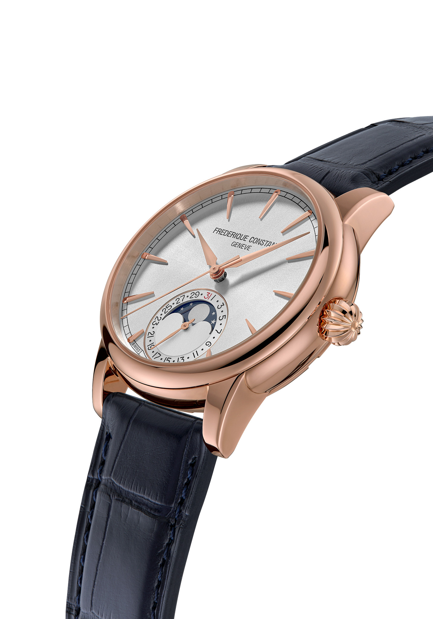 Manufacture Classic Moonphase Date Watch FC-716S3H9 | Frederique